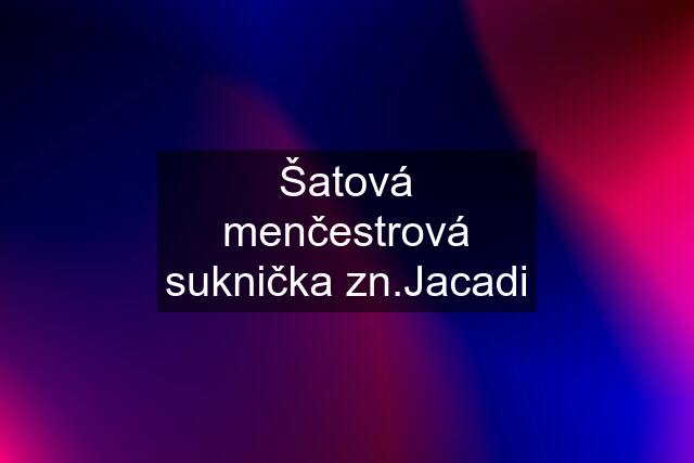 Šatová menčestrová suknička zn.Jacadi