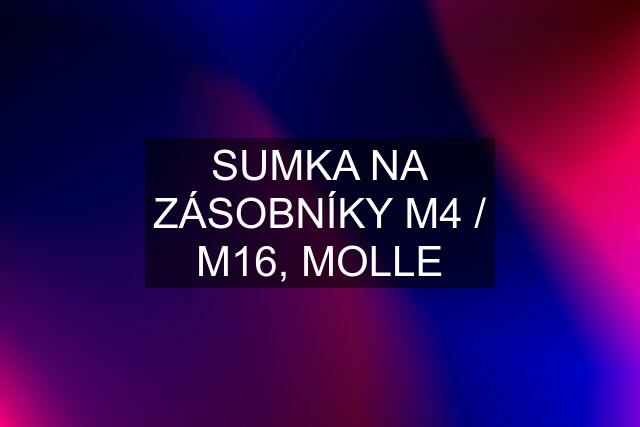 SUMKA NA ZÁSOBNÍKY M4 / M16, MOLLE