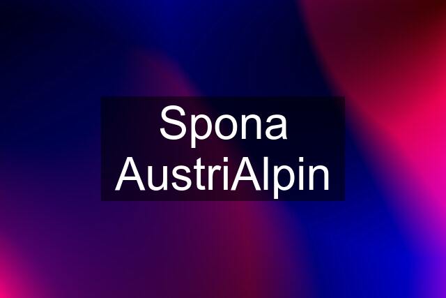 Spona AustriAlpin