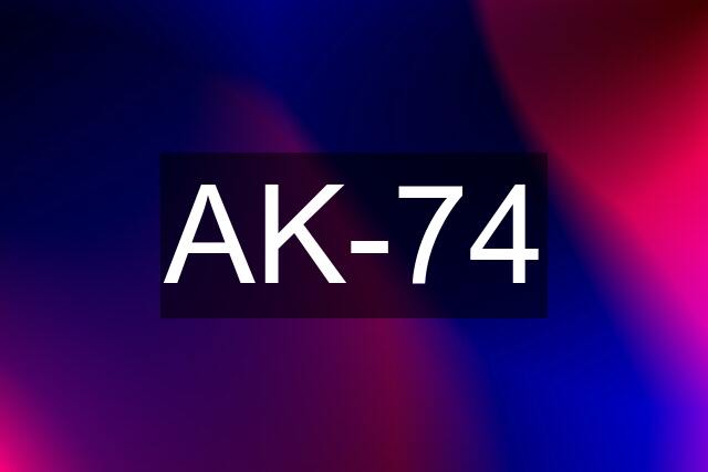 AK-74