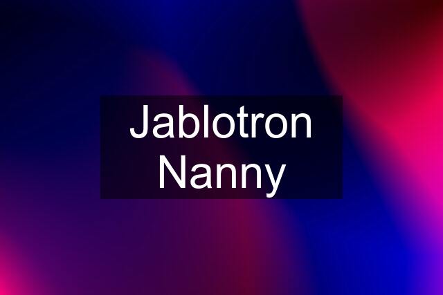 Jablotron Nanny