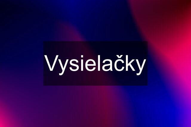 Vysielačky