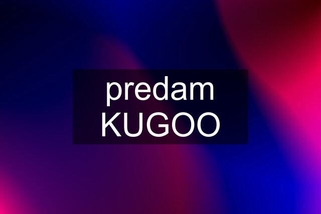 predam KUGOO