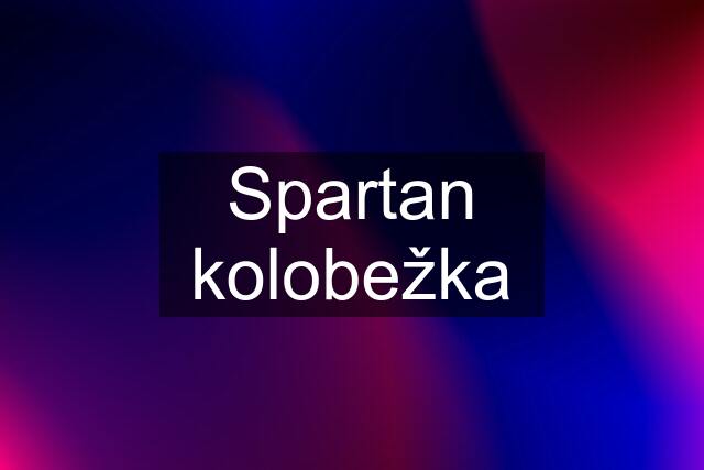 Spartan kolobežka