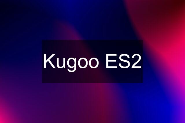 Kugoo ES2