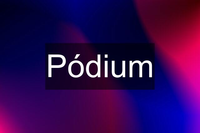 Pódium