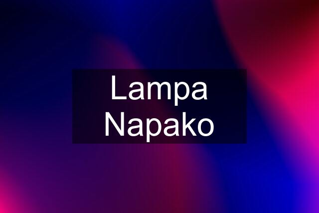 Lampa Napako