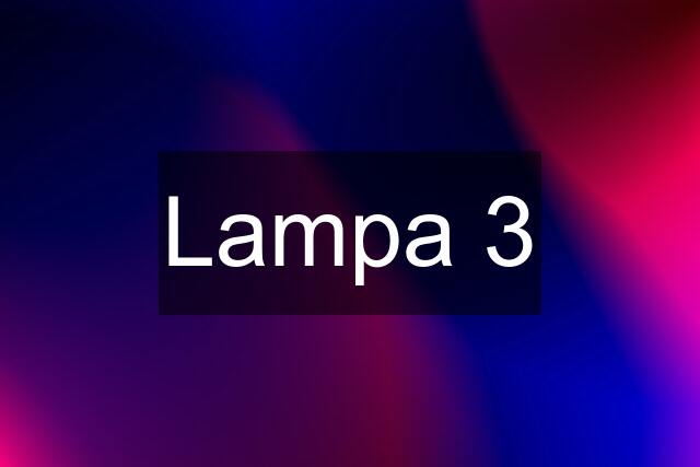 Lampa 3