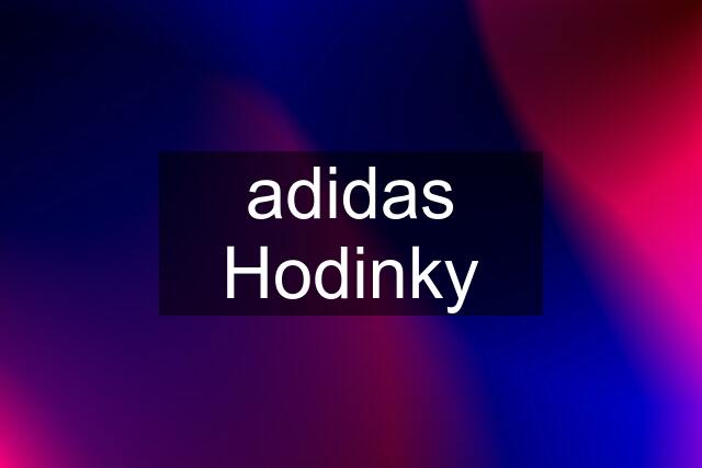 adidas Hodinky