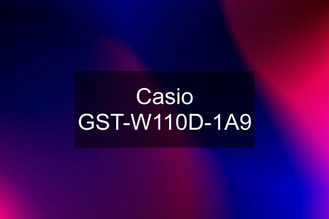 Casio GST-W110D-1A9
