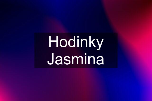 Hodinky Jasmina