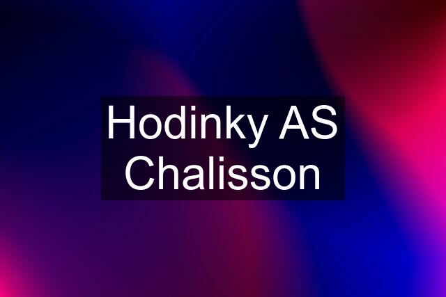 Hodinky AS Chalisson