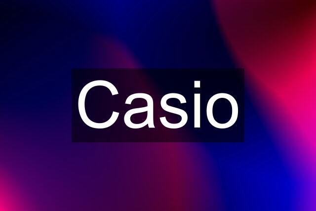 Casio