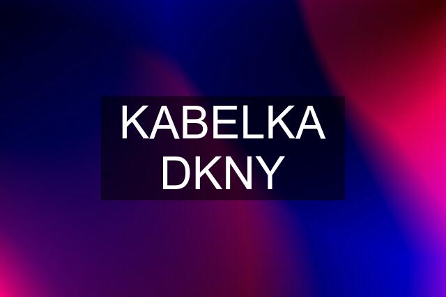 KABELKA DKNY