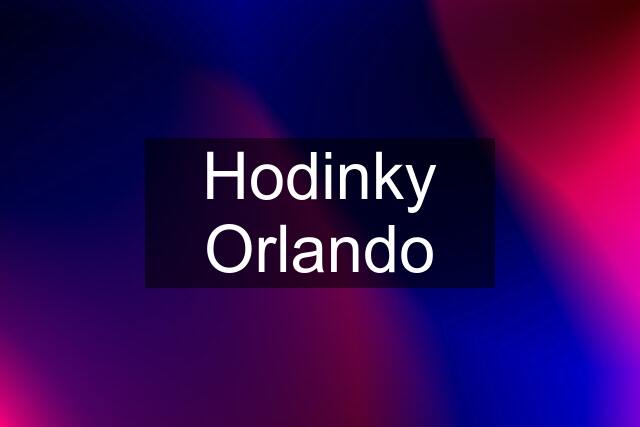 Hodinky Orlando