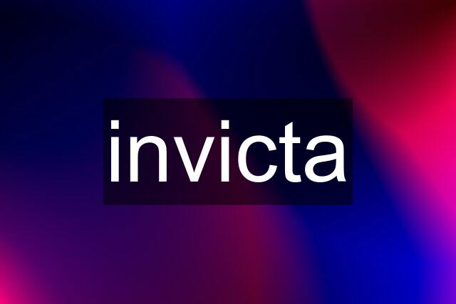 invicta