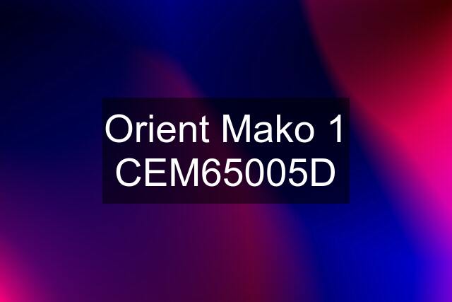 Orient Mako 1 CEM65005D