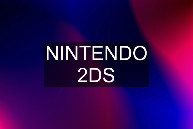 NINTENDO 2DS