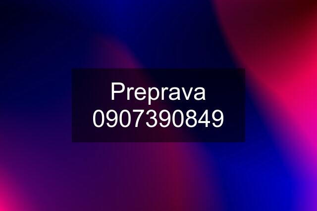 Preprava ☎️☎️