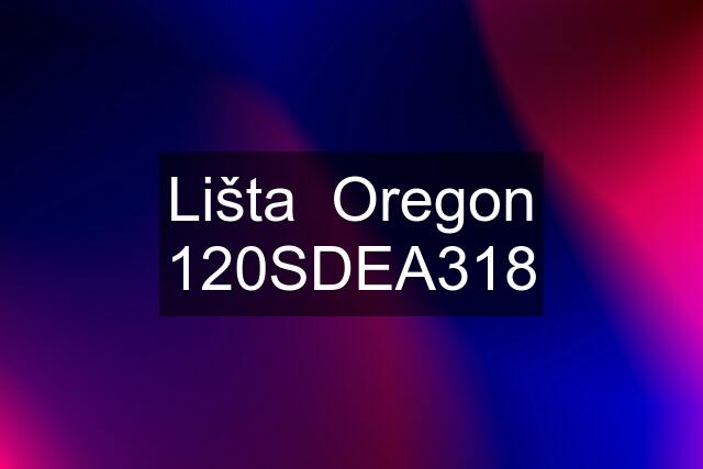 Lišta  Oregon 120SDEA318