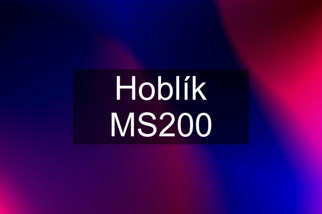 Hoblík MS200