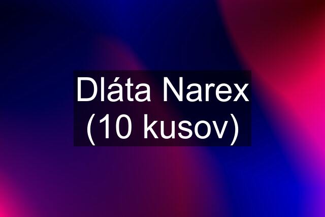 Dláta Narex (10 kusov)