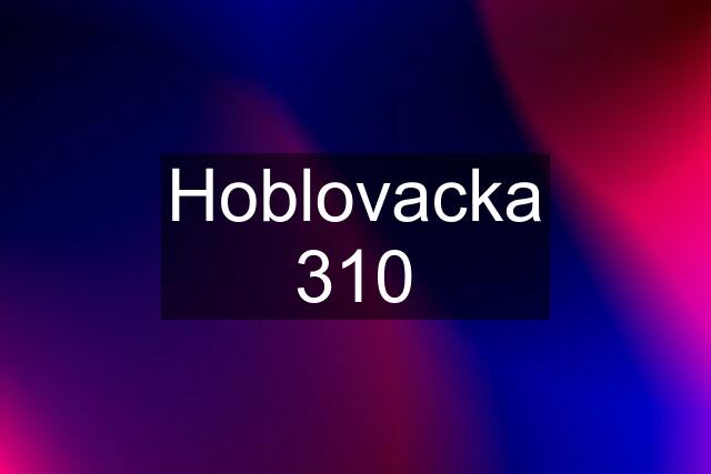 Hoblovacka 310