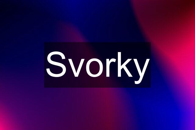 Svorky