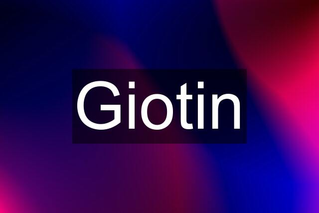 Giotin