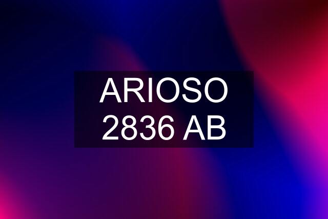 ARIOSO 2836 AB