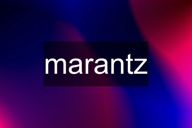 marantz