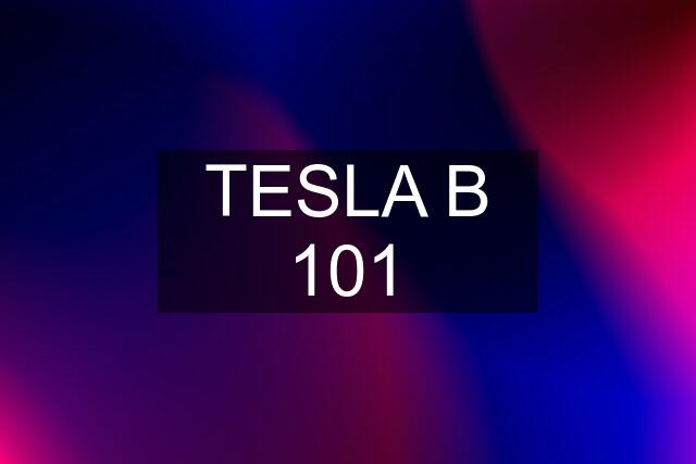 TESLA B 101