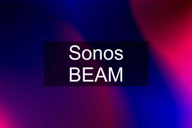 Sonos BEAM