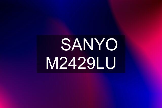 ☆ SANYO M2429LU