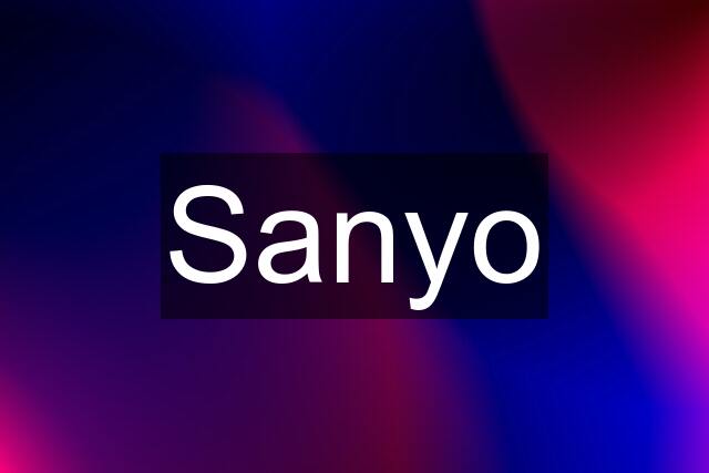 Sanyo