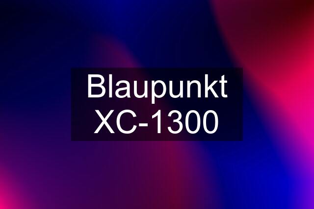 Blaupunkt XC-1300