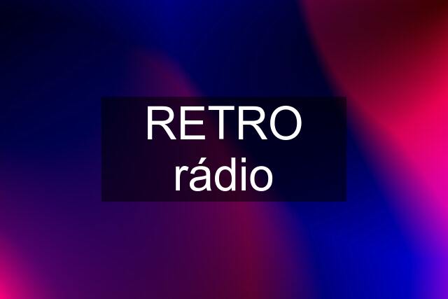 RETRO rádio