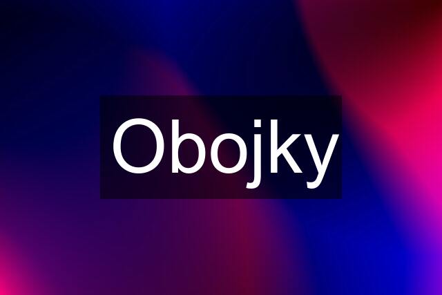 Obojky