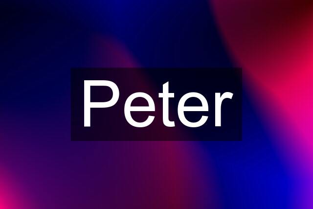 Peter