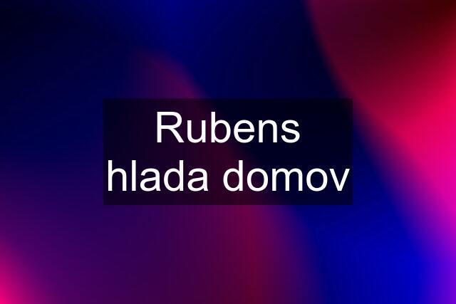 Rubens hlada domov