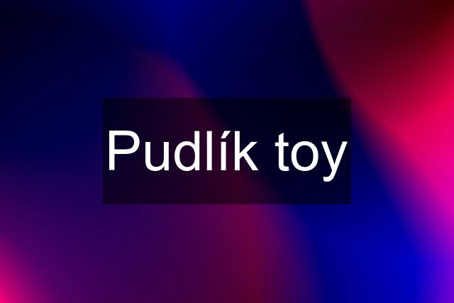 Pudlík toy