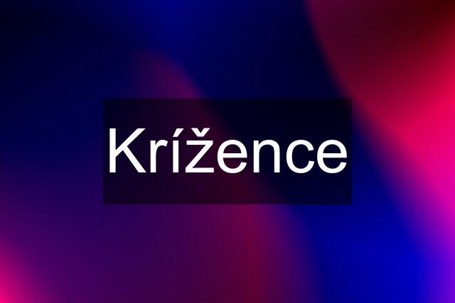 Krížence