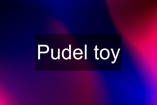 Pudel toy