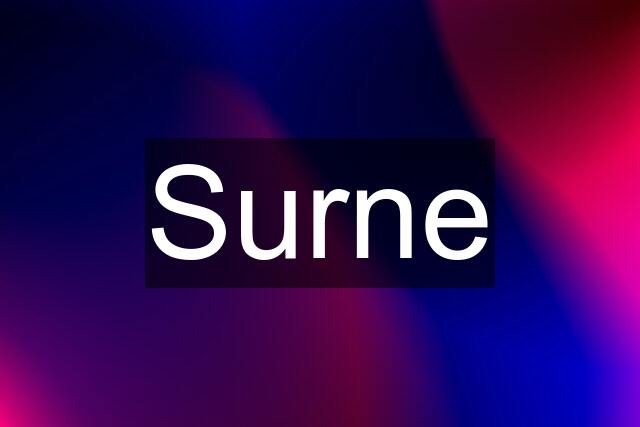 Surne