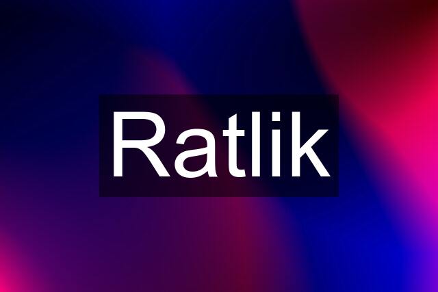 Ratlik