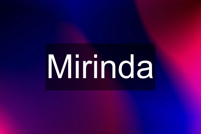 Mirinda