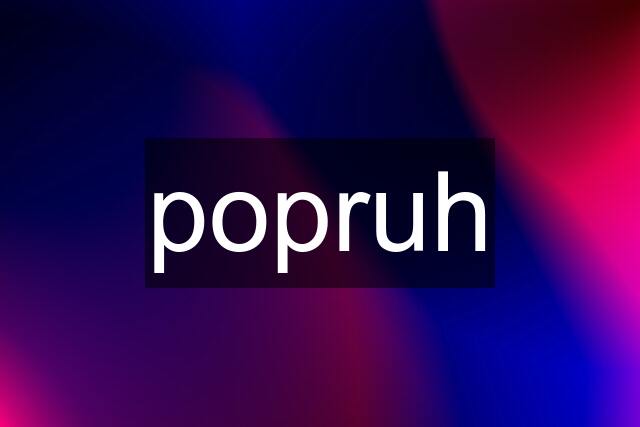 popruh