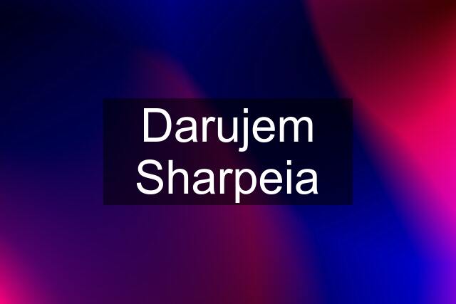 Darujem Sharpeia