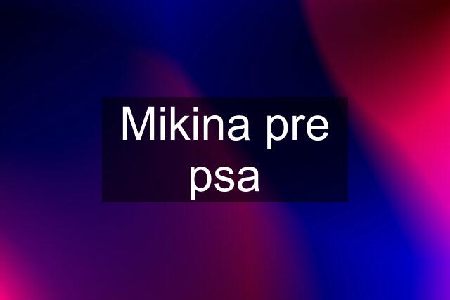 Mikina pre psa