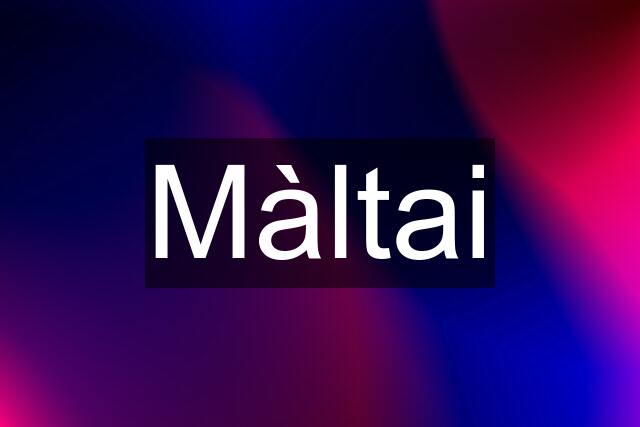 Màltai